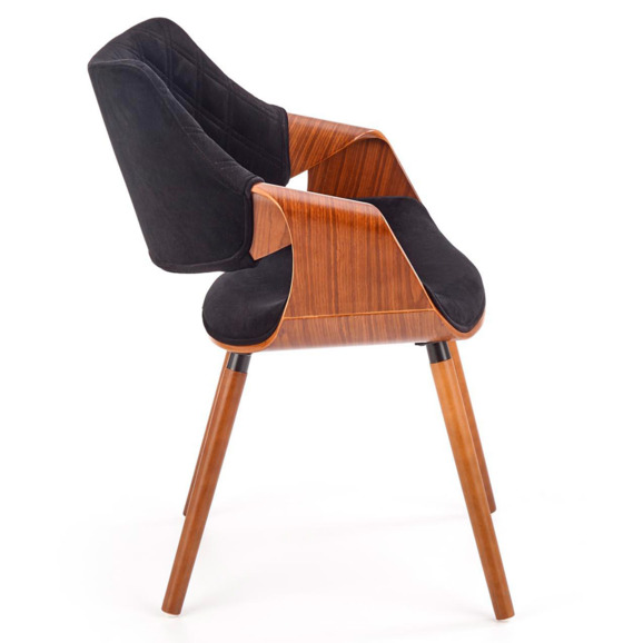 Стул Bearing, ореховый, черный Стул Bearing, ореховый, черный - фото 3