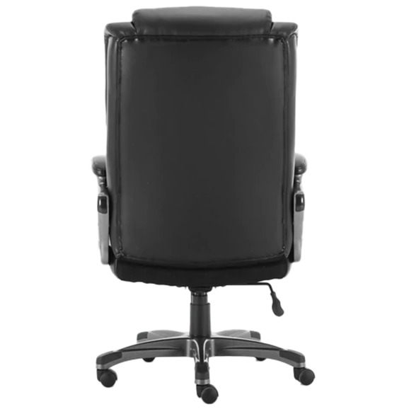 Кресло офисное Giant, черный, рециклированная кожа - фото 4
