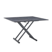 Фотография товара Стол трансформер Штрих, черный мрамор от компании ChiedoCover.