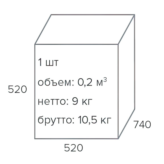 Стул барный Glory Экокожа Черный - фото 5