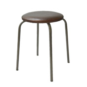 Фотография товара Табурет Lida, каркас темно-серый, экокожа от компании ChiedoCover.