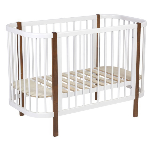 Кровать детская Polini Simple Kids 350, белый дуб-крафт - фото 1