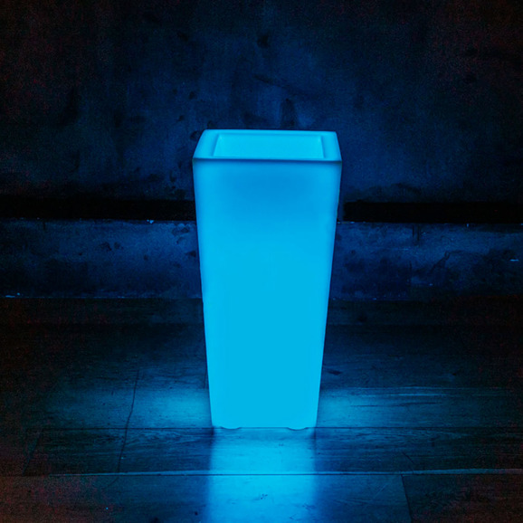 Светящееся LED кашпо-конус Flow 220V RGB L - фото 5
