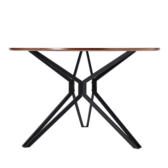 Стол Уют, орех, черный Стол Уют, орех, черный - фото 2