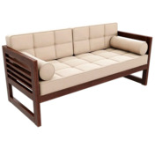 Фотография товара Диван Сега - б velvet, орех, beige от компании ChiedoCover.