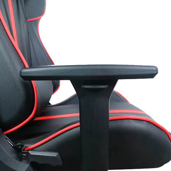 Кресло компьютерное Хаббаб, черный, красный - фото 13