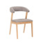 Настоящее фото товара Деревянный стул Токио 2 ткань 231 / светлое дерево, произведённого компанией ChiedoCover