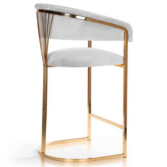 Стул барный Glen, серый - фото 4