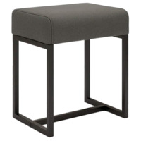 Настоящее фото товара Пуф Номик, уличная ткань, темно-серый, произведённого компанией ChiedoCover