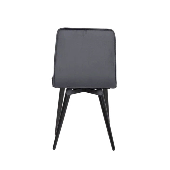 Стул бёрн, серый, черные ножки Стул бёрн, серый, черные ножки - фото 4