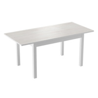 Фотография товара Стол Гласс-5Д, белый, светлая сосна от компании ChiedoCover.