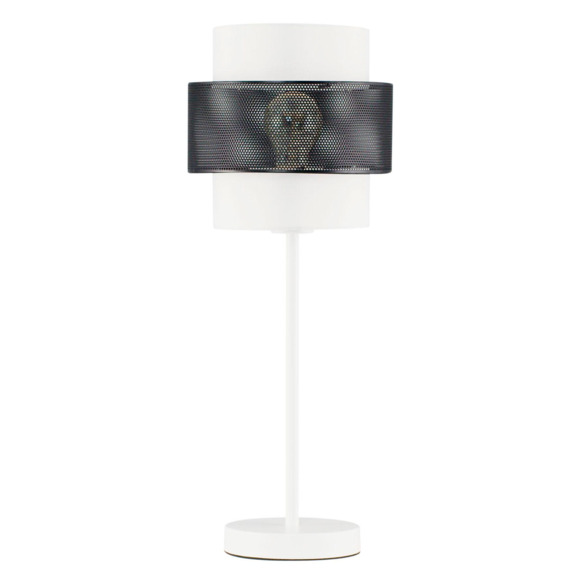 Лампа настольная Винс Джела, белая - фото 1