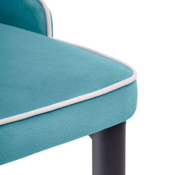Стул Kora 1 light blue / black - фото 7