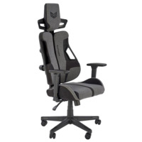 Настоящее фото товара Кресло компьютерное Tulle, серый, черный, произведённого компанией ChiedoCover