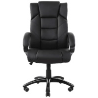 Фотография Кресло офисное Flux, черный, 6 массажных модулей Фотография товара Кресло офисное Flux, черный, 6 массажных модулей от компании ChiedoCover.