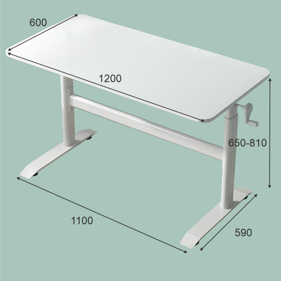Стол детский регулируемый Kids table 1 Белый - фото 2