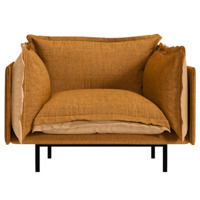 Фотография товара Кресло Barcelona, оранжевый, бежевый от компании ChiedoCover.