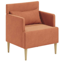 Настоящее фото товара Кресло Satori, охра, произведённого компанией ChiedoCover