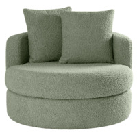 Фотография товара Кресло Forli, светло-зеленый, мех от компании ChiedoCover.