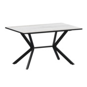 Фотография товара Стол нераздвижной Сири 1200 Р20, фрост, черный муар от компании ChiedoCover.