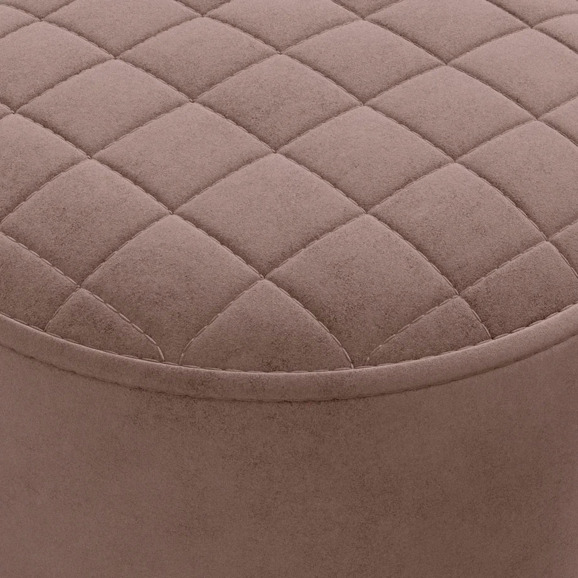 Пуф Тепал, велюр, светло-коричневый - фото 3