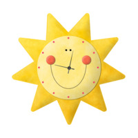 Настоящее фото товара Часы настенные Солнышко, произведённого компанией ChiedoCover