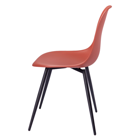 СТУЛ EAMES 25 Р ТЕРРАКОТОВЫЙ - фото 2