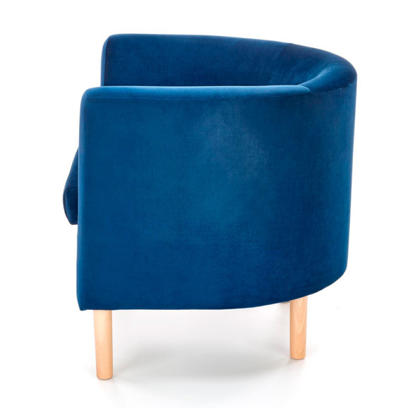 Кресло для отдыха Nest, синий, натуральный Кресло для отдыха Nest, синий, натуральный - фото 3