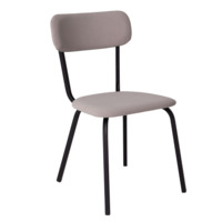 Фотография Стул Хавал, ткань велюр Коннект 24, черный муар от производителя ChiedoCover, картинка продукции, реальное фото товара Настоящее фото товара Стул Хавал, ткань велюр Коннект 24, черный муар, произведённого компанией ChiedoCover