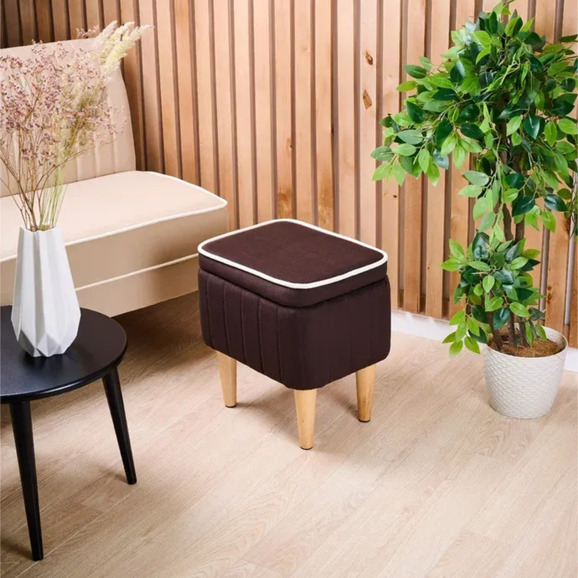 Пуф Ноотропик с ящиком, коричневый - фото 3