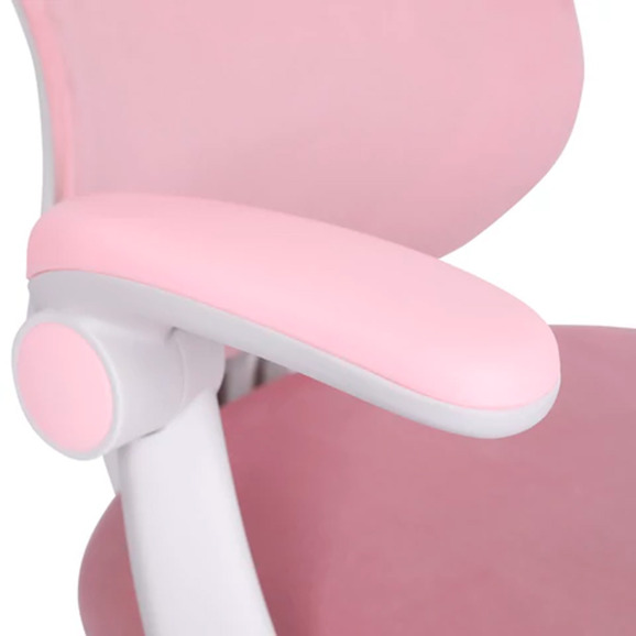 Кресло детское с подставкой для ног Харри, розовый - фото 13