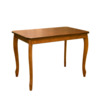 Стол раздвижной Шегги, массив березы, коричневый