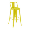 Стул Tolix со спинкой барный, желтый Стул Tolix со спинкой барный, желтый
