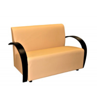 Фотография Диван Блюз двухместный, бежевый Фотография товара Диван Блюз двухместный, бежевый от компании ChiedoCover.