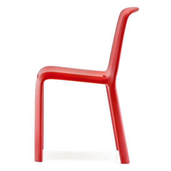 Кресло пластиковое Сауайо, красный - фото 4