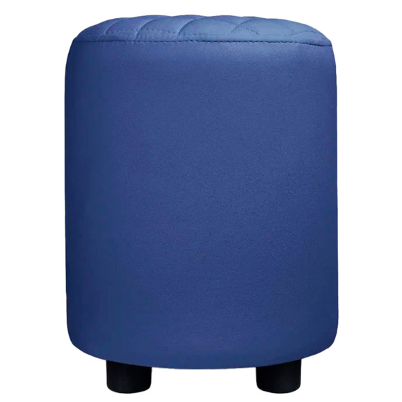 Пуф Тепал, экокожа, синий - фото 2