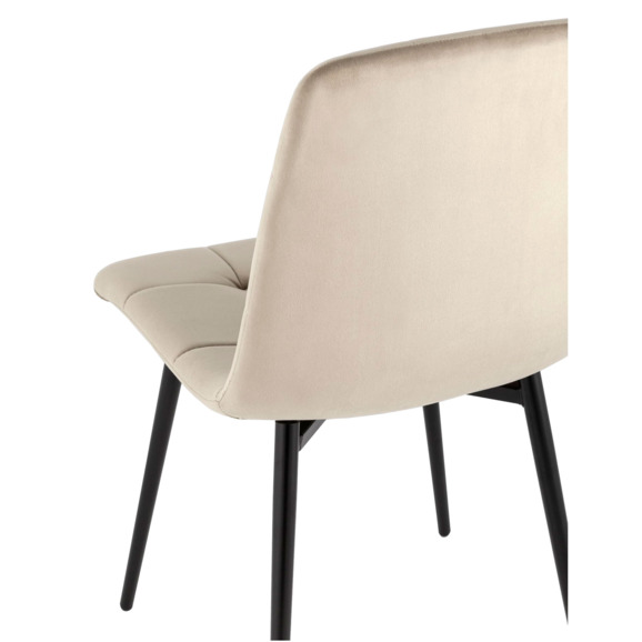 Стул Одди, велюр бежевый - фото 6