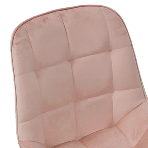 Стул Мускус, пирамида, велюр, розовый, черный - фото 7