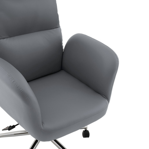 Кресло руководителя TopChairs Solid NC серый Кресло руководителя TopChairs Solid NC серый - фото 6