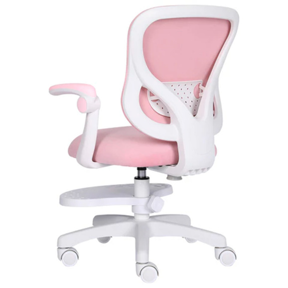 Кресло детское с подставкой для ног Харри, розовый - фото 6