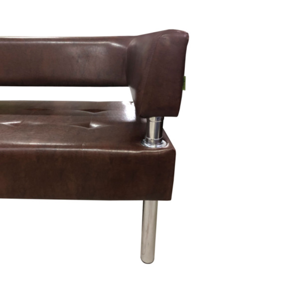 Диван Сантур трехместный, коричневый - фото 4