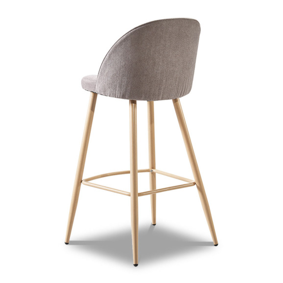 Барный стул Амазар бежевый, дерево - фото 3