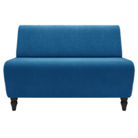 Фотография товара Диван Лотик, велюр, синий от компании ChiedoCover.