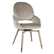 Фотография товара Стул обеденный Violet, бежевый, орех от компании ChiedoCover.