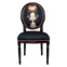 Настоящее фото товара Стул Вольтер Story, черный, произведённого компанией ChiedoCover