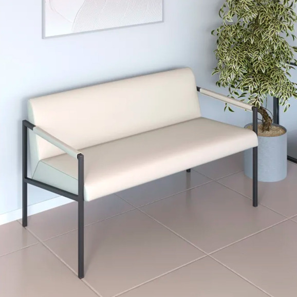 Диван Номик, экокожа, белый - фото 3