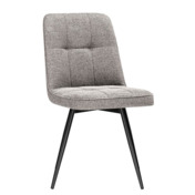 Фотография товара Стул на металлокаркасе Texas 4 поворотный бежевый / черный от компании ChiedoCover.