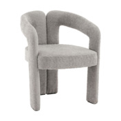 Фотография товара Стул Bollein, букле, светло-серый от компании ChiedoCover.