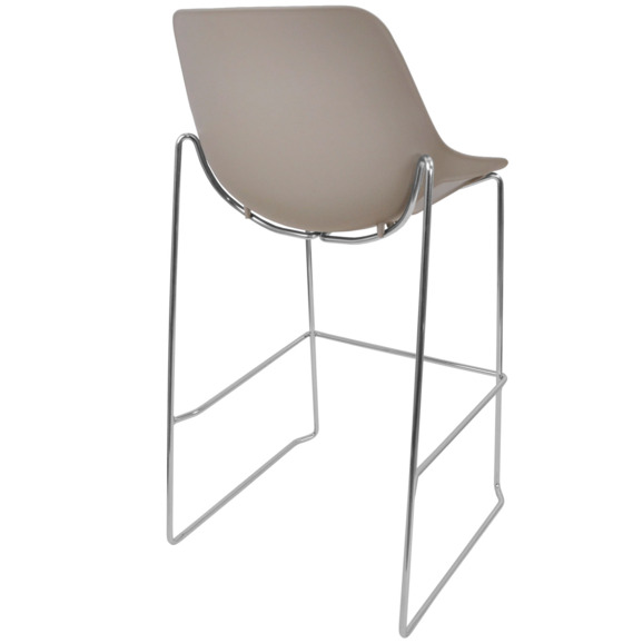 Стул Q5 (НА БАРНОМ ОСНОВАНИИ), серый Стул Q5 (НА БАРНОМ ОСНОВАНИИ), серый - фото 3