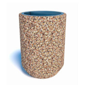 Фотография товара Урна бетонная парковая Дублин, московский гравий от компании ChiedoCover.